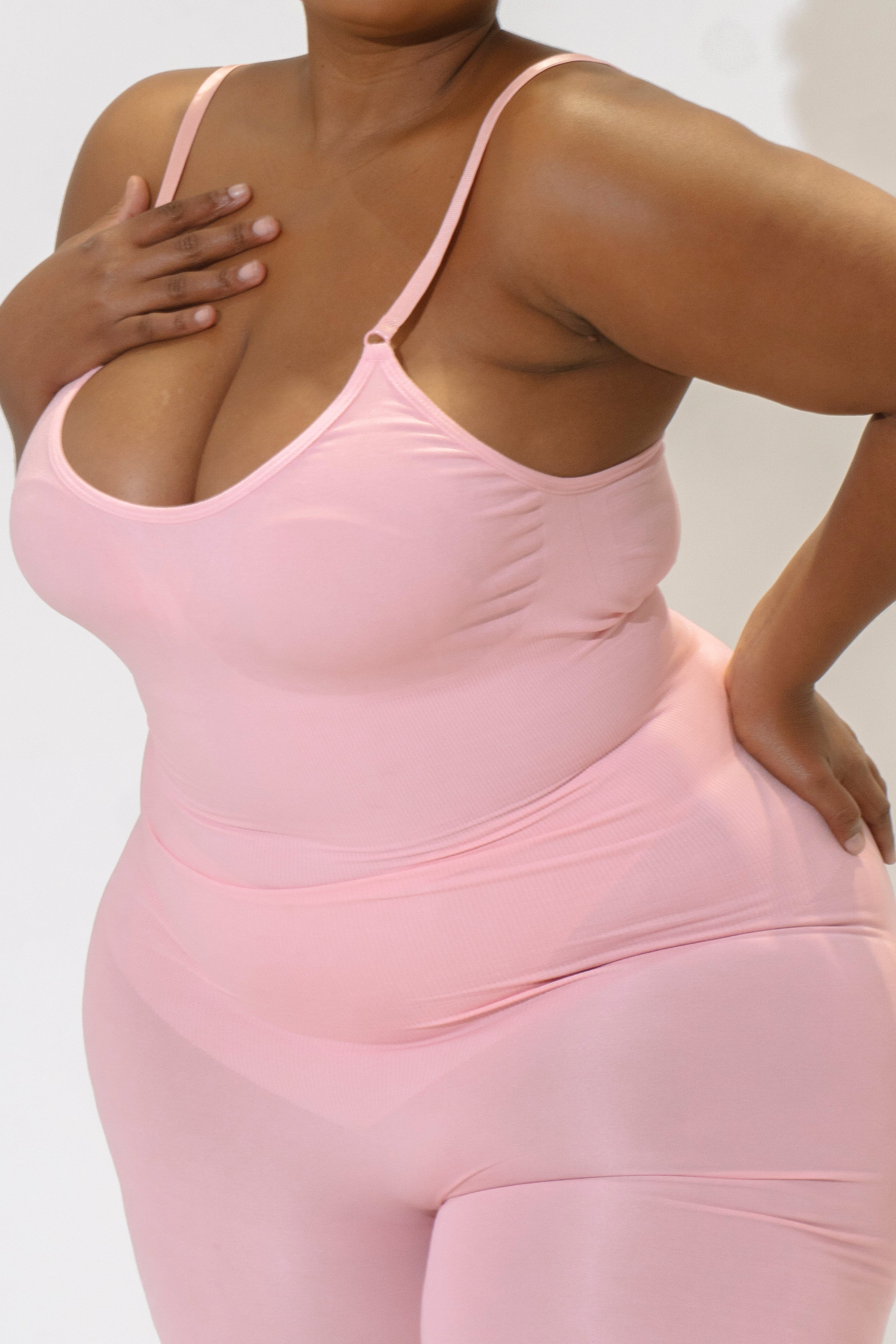 Mid Thigh Low Compression Jumpsuit