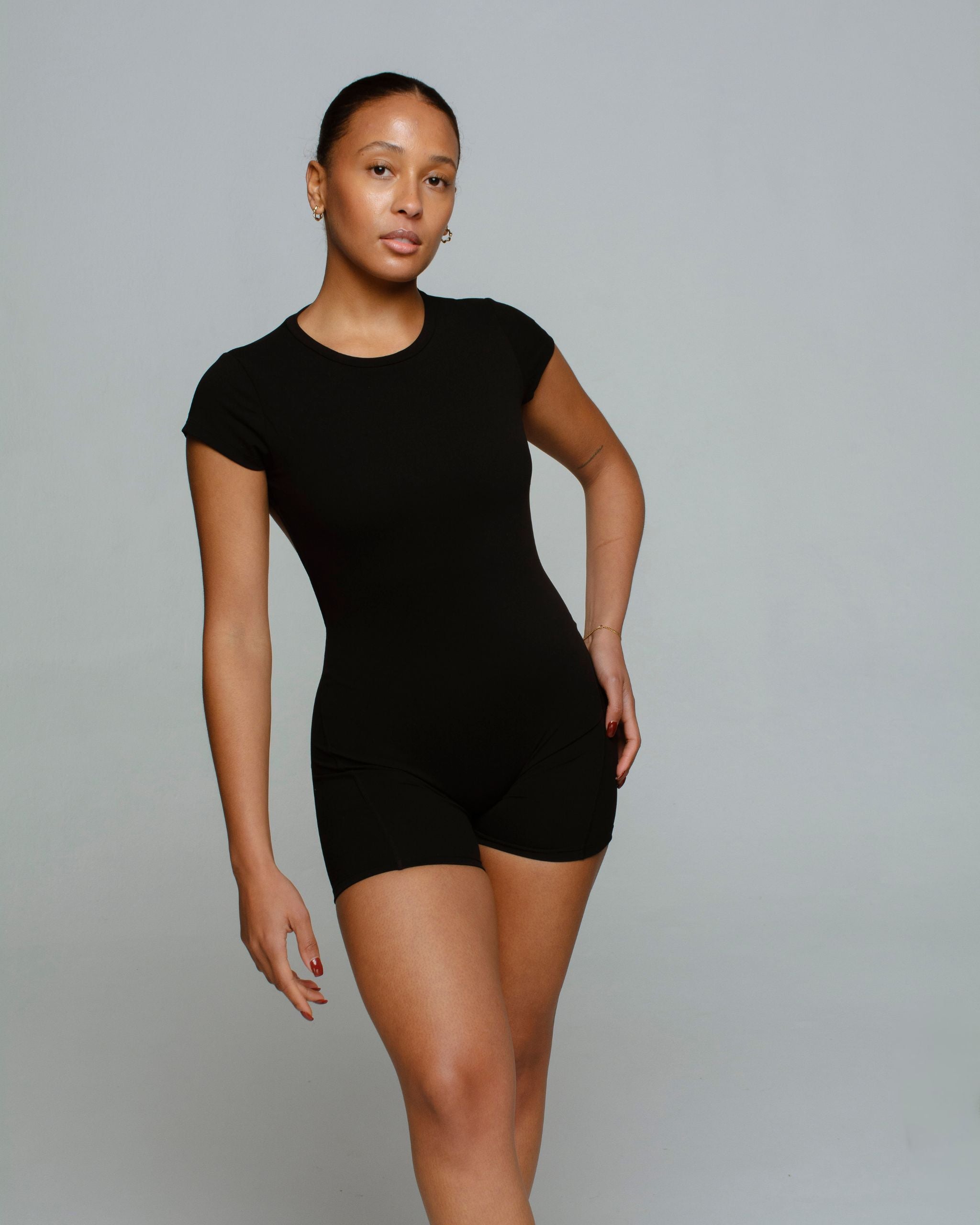 Backless Jumpsuit with built-in bra