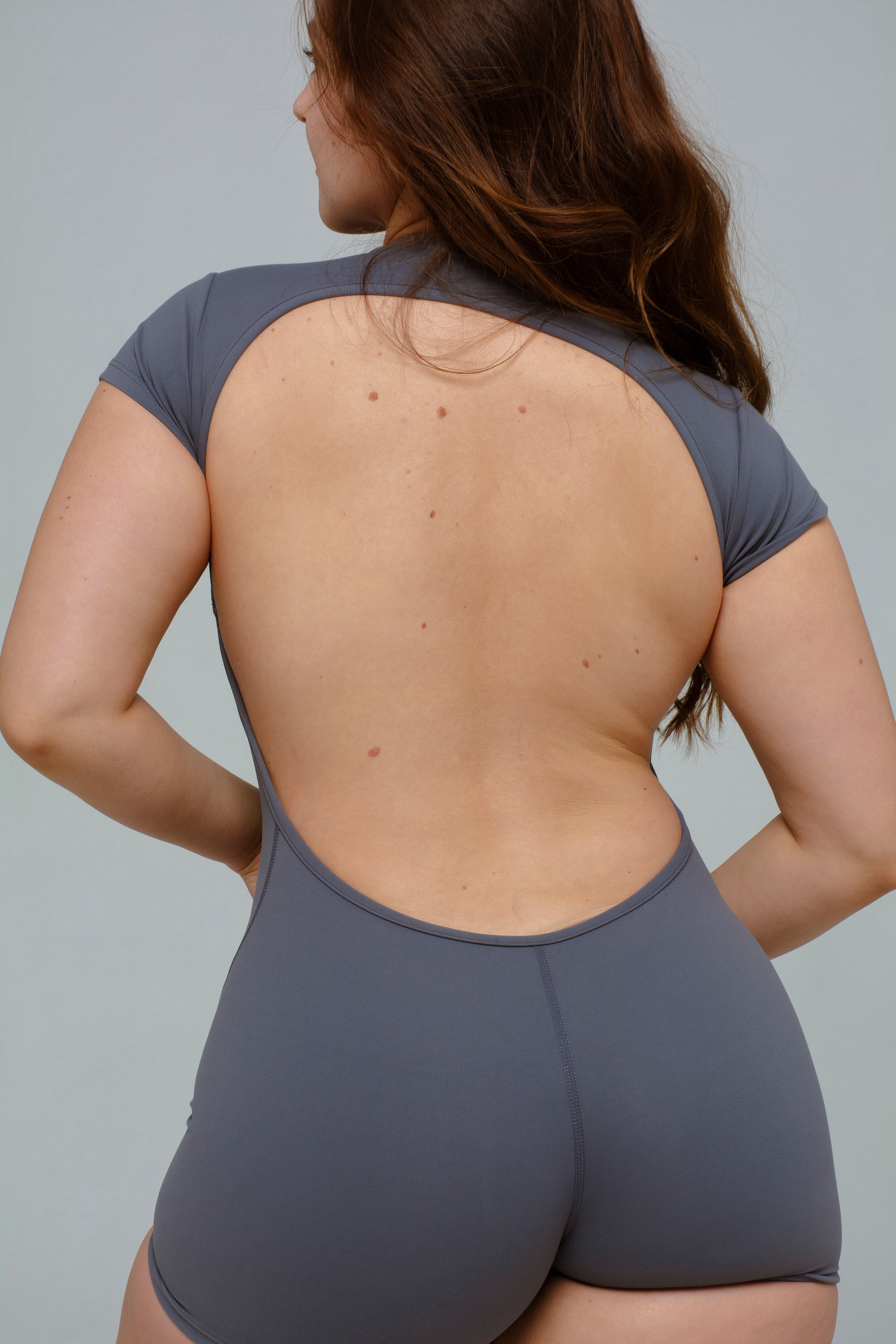 Backless Jumpsuit with built-in bra