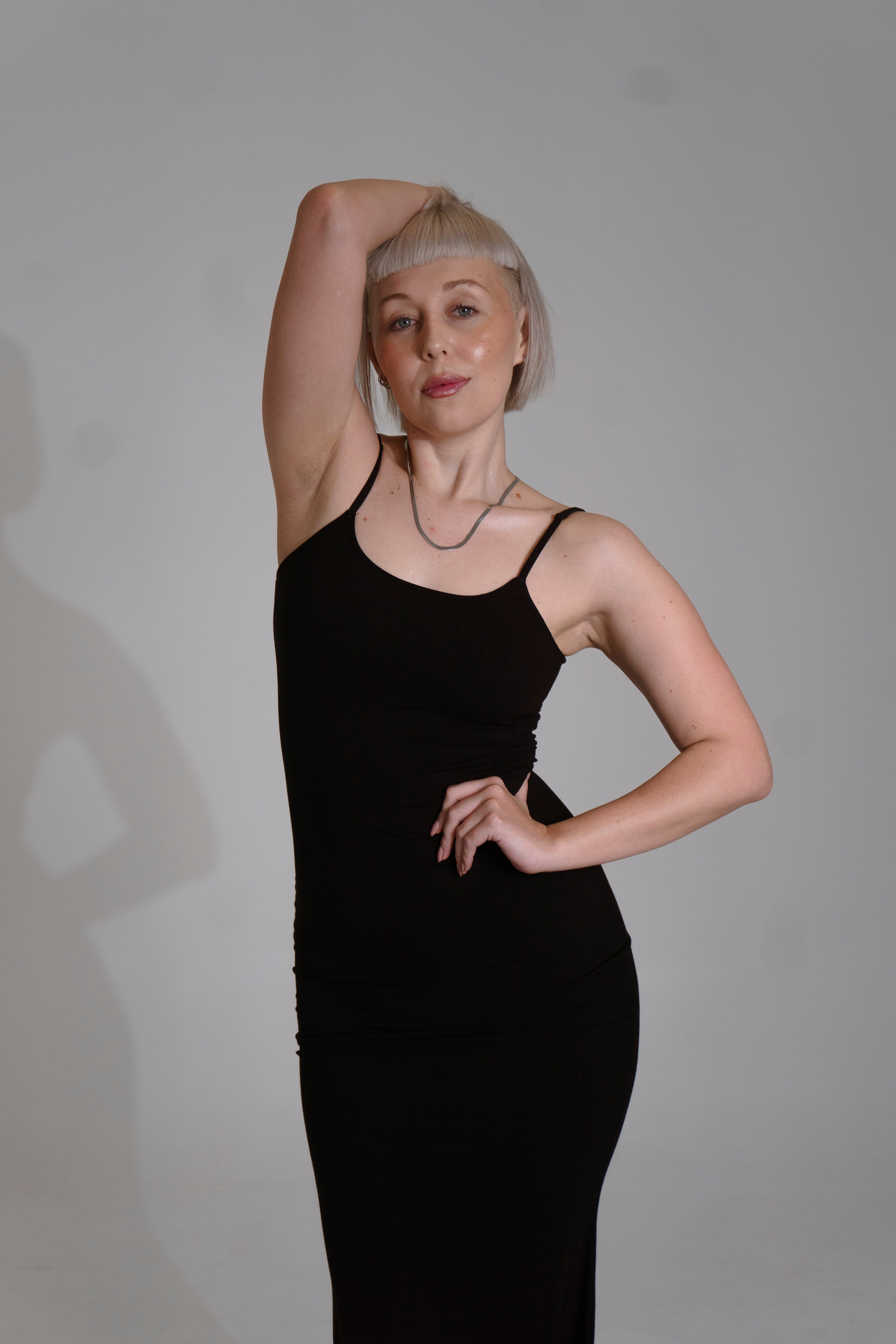 Body Contour Maxi Dress