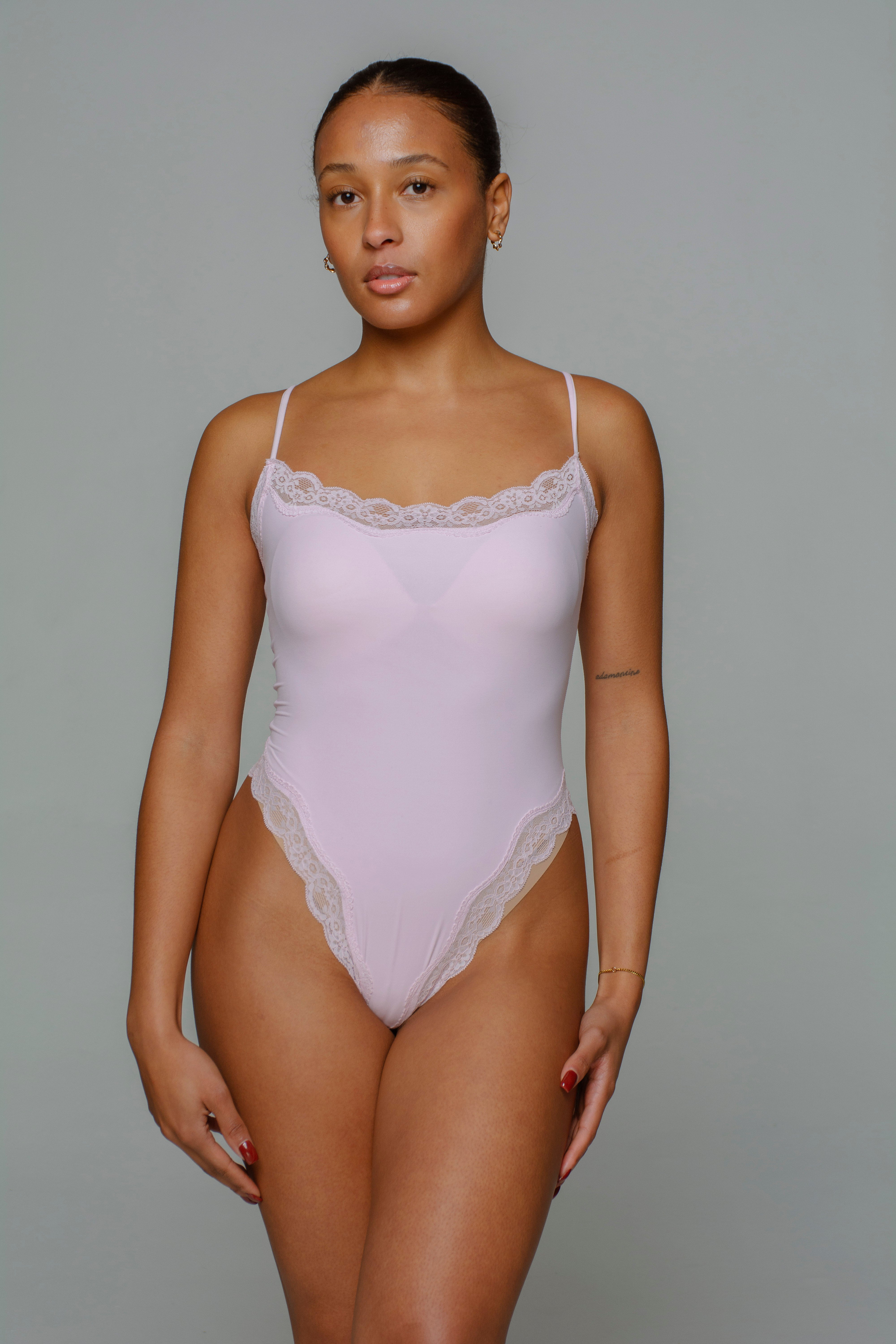 Lace Thong Bodysuit