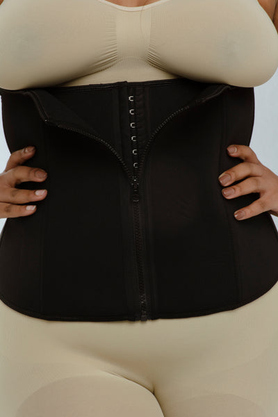 Neoprene Zip & Snatch Waist Trainer | Kurv High Compression South